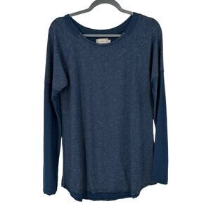 Nation Ltd Long Sleeve Top Medium Blue